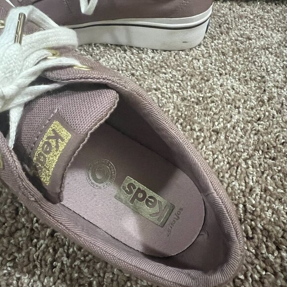 Womens Sz 9.5 Mauve & White Keds Jump Kick Duo Low Top Sneakers - Picture 5 of 9